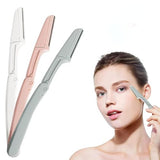 Rayyan Eyebrow Razor - 3Pcs Dermaplaning Tool with Precision Cover