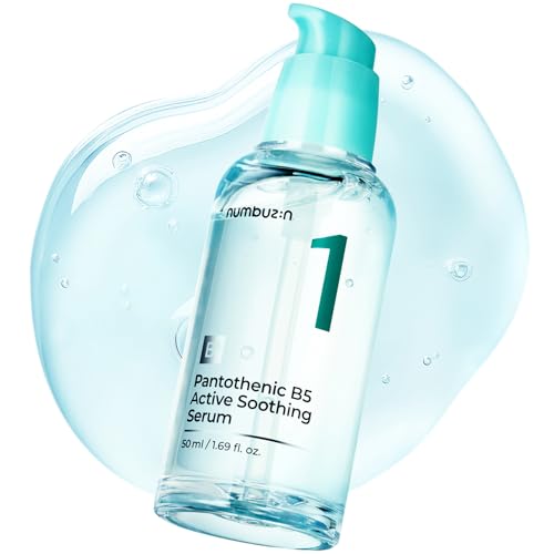 numbuzin No.1 Pantothenic B5 Active Soothing Serum – Hydrating & Calming Formula for Dry, Combination Skin