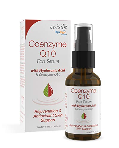 Hyalogic Episilk Coenzyme Q10 Serum with Hyaluronic Acid - Firming & Rejuvenating, 1 fl oz
