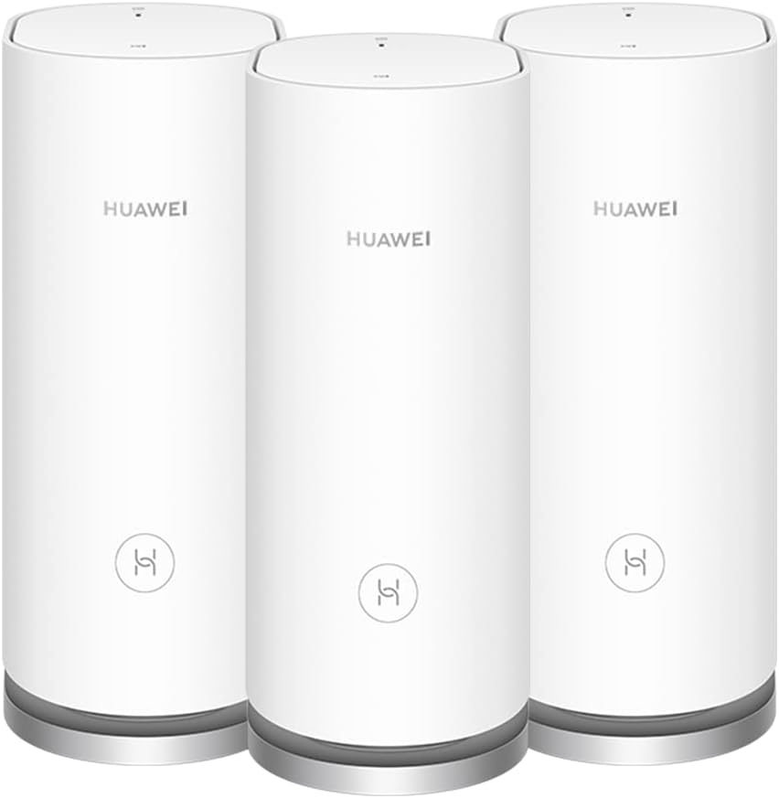 نظام واي فاي ميرور هواوي ٣ AX3000 لجميع أرجاء المنزل (مجموعة من ٣)