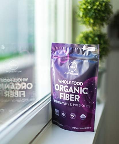 MRM Organic Whole Food Fiber: Boost Digestion & Regularity (32 Servings)
