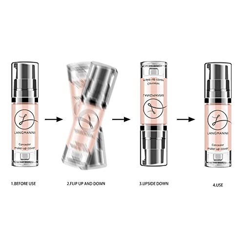 Full Coverage Matte Liquid Foundation & Oil Control Concealer