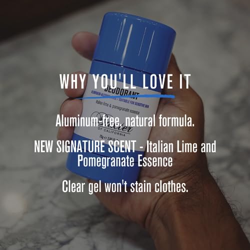 Baxter of California Aluminum-Free Deodorant - Stick Deodorant