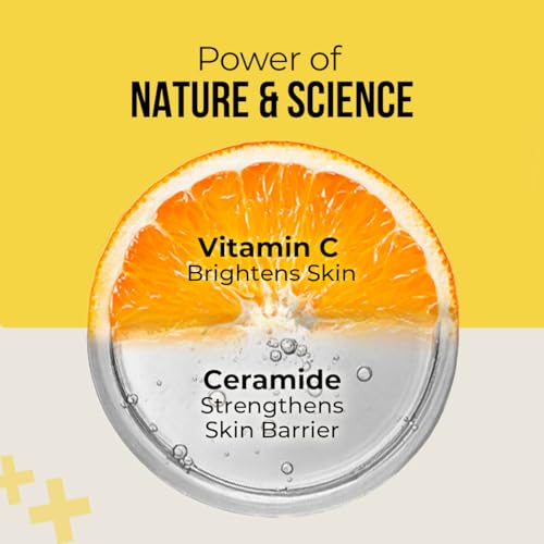 Dr. Sheth’s Sunscreen SPF 50 PA+++ with Ceramide, Vitamin C & Hyaluronic Acid - Broad Spectrum UV & Blue Light Protection, 50g