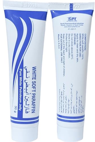 White Soft Paraffin BP Grade (Petroleum Jelly) - 30g Travel Size