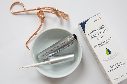Hyalogic HA Lush Lash & Brow Serum with Hyaluronic Acid & Argan Oil - 0.17 Oz