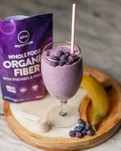 MRM Organic Whole Food Fiber: Boost Digestion & Regularity (32 Servings)