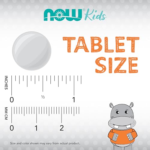 NOW Supplements Kid Vits Berry Blast - Sweetened with Xylitol - 120 Chewables