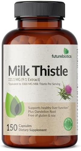 Futurebiotics, Milk Thistle, 1,000 mg, 150 Capsules