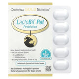 California Gold Nutrition LactoBif Pet Probiotics 5 Billion CFU 60 Veggie Capsules