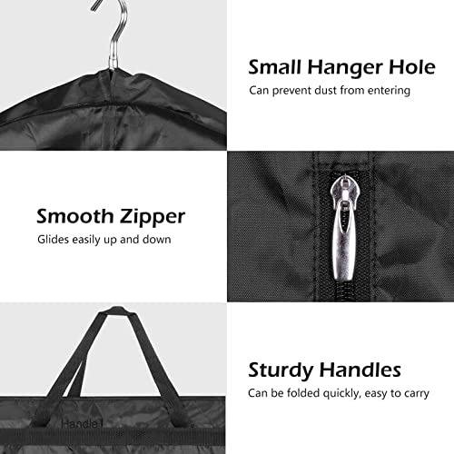 Premium Foldable Garment Bag - Dustproof Suit & Dress Cover (60x165cm)