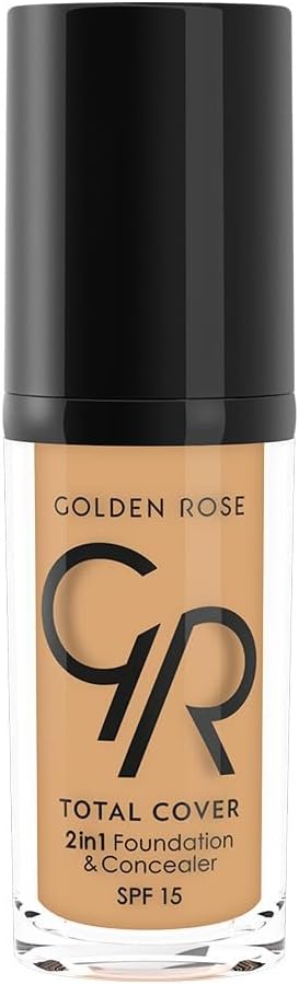 Golden Rose Total Cover 2-in-1 Foundation Concealer #14 Honey