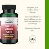 Swanson Alpha Lipoic Acid 600mg: Powerful Antioxidant Support (60 Capsules)