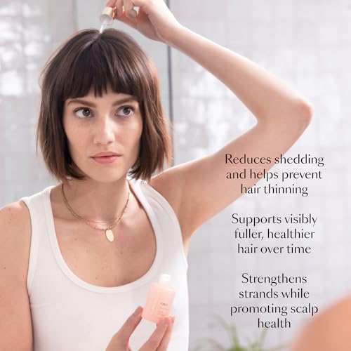 VEGAMOUR GRO Hair Serum for Thicker, Visibly Longer Hair - Vegan Hair Growth Serum for Thinning Hair & Hair Loss