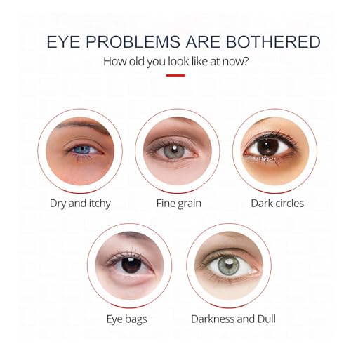 Men's Anti-Aging Eye Cream for Fine Lines and Under-Eye Bags, Hydration & Tightening, 15g