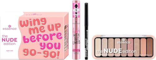 essence the Nude edition eye set 01 Eye'm So In Love! - 3-Piece Eye Makeup Set