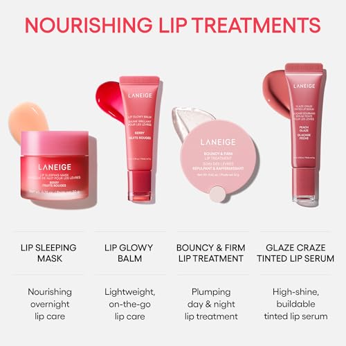 LANEIGE Glaze Craze Tinted Lip Serum - Cinnamon Sugar: Plumping & Hydrating