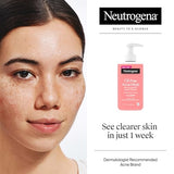 Neutrogena Oil-Free Salicylic Acid Pink Grapefruit Pore Cleansing Acne Wash with Vitamin C - 9.1 fl. oz