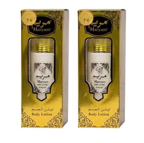 Maryam Gold Hydrating Body Lotion for Women - 2 x 40ml Travel Pack