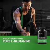 Optimum Nutrition Glutamine Capsules 1000mg - 240 Count for Muscle Recovery