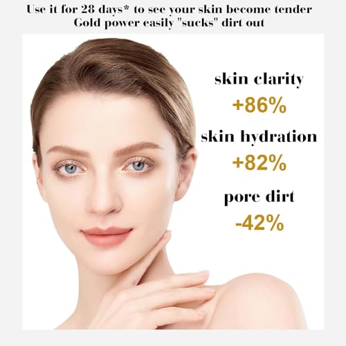 Azonee 2-Pack Gold Foil Peel-Off Anti-Aging Mask - 98.4% Pure Gold Formula