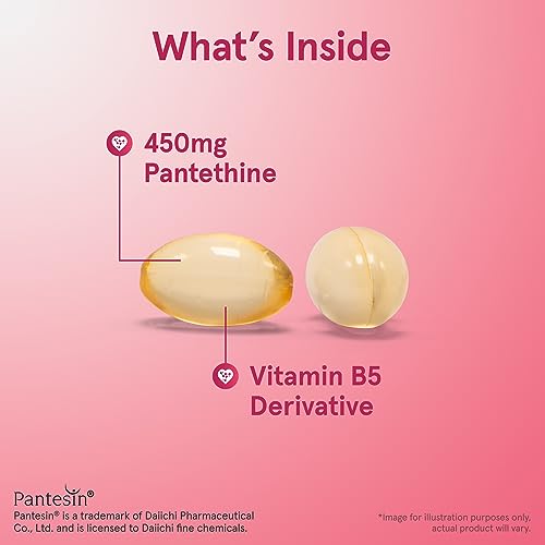 Jarrow Formulas Pantethine 450mg - 60 Soft Gels for Cardiovascular Health