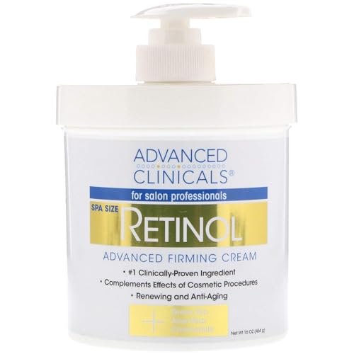Advanced Clinicals Retinol Firming Cream - Anti-Aging Skincare