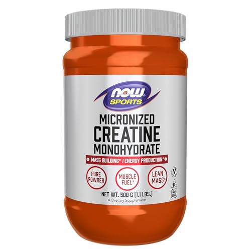 Now Foods Micronized Creatine Monohydrate - Pure & Potent - 500g