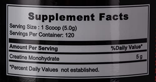Muscle Core Nutrition Creatine - Pure & Unflavored - 600g (120 Servings)