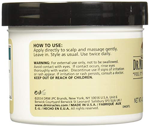 Dr. Miracle's Feel It Formula Hot Gro Hair & Scalp Treatment Conditioner, 4 oz