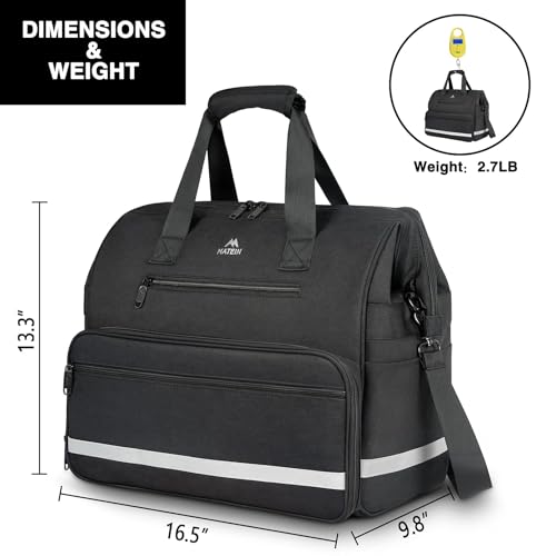 MATEIN Large Water-Resistant Medical First Aid Organizer Tote Bag