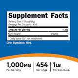 Nutricost Inositol Powder 1LB - Gluten-Free & Non-GMO