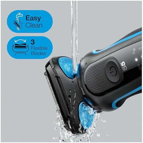 Braun Series 5 51-B1000s Electric Shaver - Wet & Dry, Rechargeable