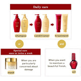Premium Volume Repair Shampoo for Tsubaki - Restore & Strengthen Hair, 450 ml