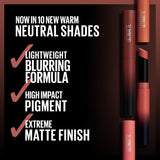 Maybelline Color Sensational Ultimatte Matte Lipstick - More Mocha Mid-Tone Mauve - Non-Drying Intense Color