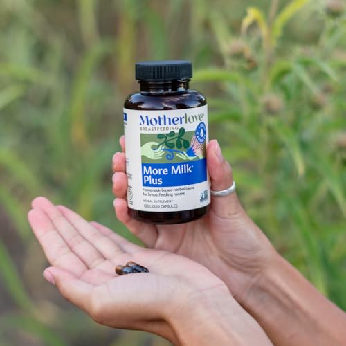Motherlove More Milk Plus - Herbal Lactation Support Capsules (120 Count)
