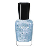 ZOYA Nail Polish - Saldana (Deep Muted Plum Cream, 0.5 fl. oz.)