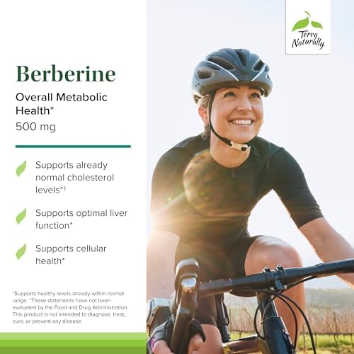 Terry Naturally Berberine - 60 Capsules | Joint Health Support