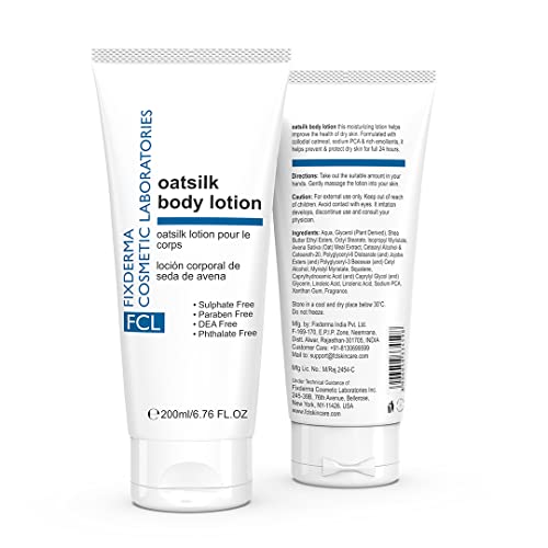 FCL Oatsilk Body Lotion - 200 ml | Deep Hydration for Dry & Rough Skin