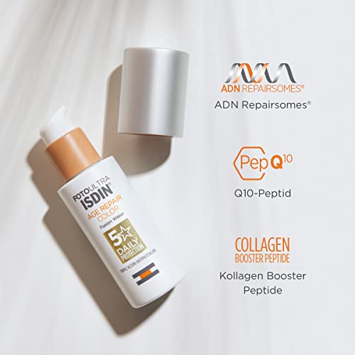 ISDIN Age Repair Fusion Water Color SPF 50 - 50ml Anti-Aging Sunscreen