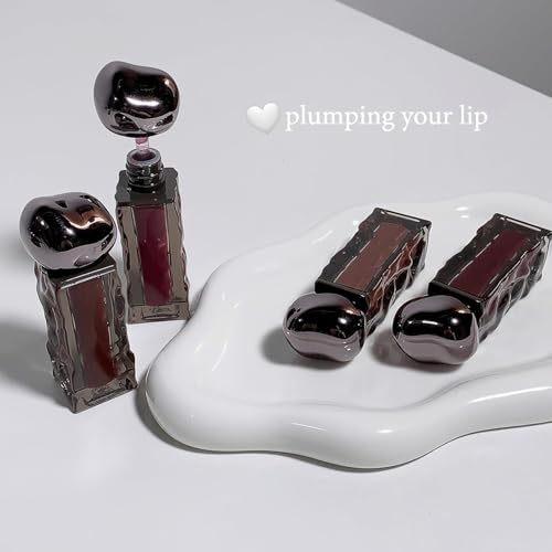 Moisturizing Lip Gloss with Hyaluronic Acid - High Shine, Non-Sticky, Silky Smooth Formula - Spring Mountain Sweet Peach