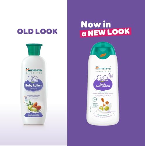Himalaya Baby Lotion - No Parabens, Dyes or Synthetic Colors, 400ml