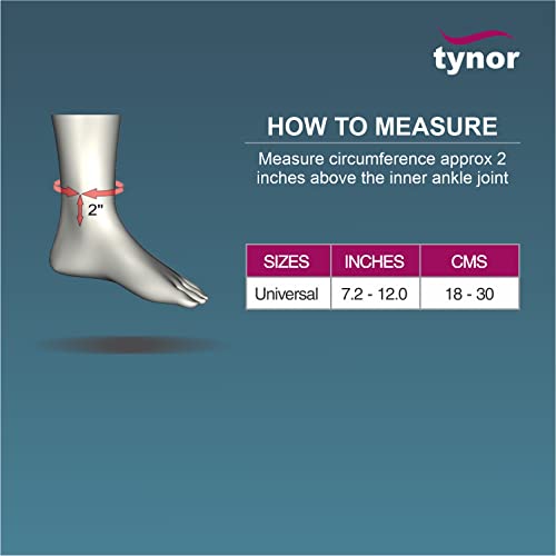 TYNOR Ankle Support (Neoprene) J 12 - Pain Relief & Stability
