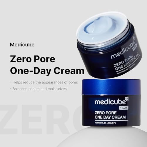 MEDICUBE Zero Pore One Day Cream 50ml - Fast-Acting Pore Refiner & Oil Controller
