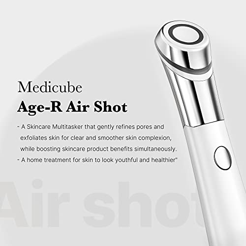 Medicube Age-R ATS Air Shot Microneedling Skin Care Device | Korean Exfoliation & Anti-Aging Treatment Tool