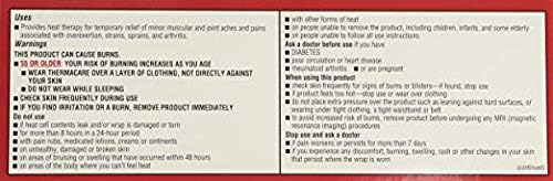 ThermaCare Lower Back & Hip HeatWraps L/XL - Limited Edition 9 Count Pack for Ultimate Comfort