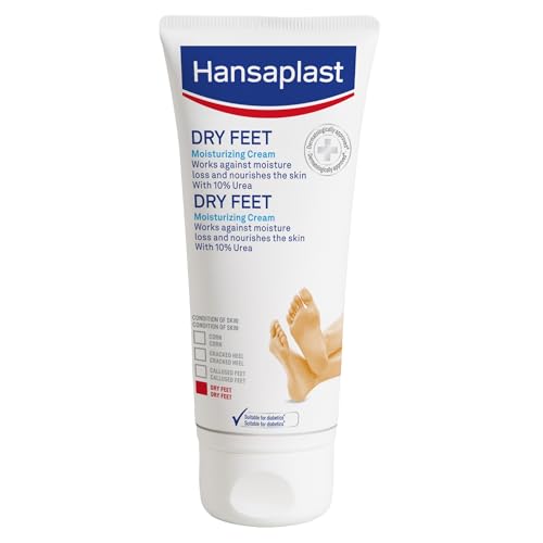 Hansaplast Dry Feet Moisturizing Cream - 10% Urea, 100ml