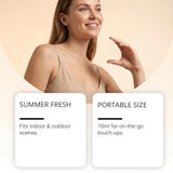 Amber Wood Perfume Spray 10ml - Long-Lasting Natural Fragrance for Daily Use