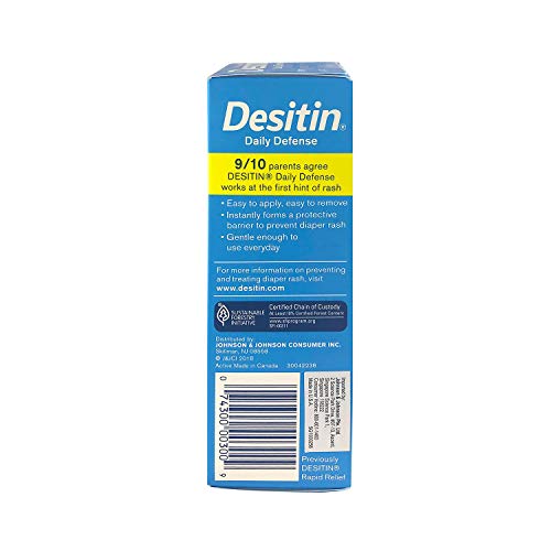Desitin Rapid Relief Diaper Rash Cream - Zinc Oxide Formula, 2 oz Tube