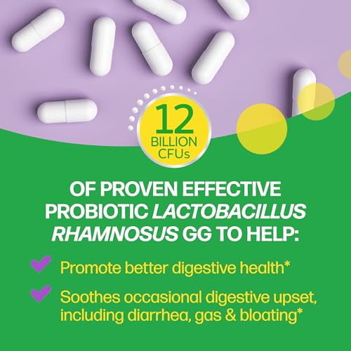 Culturelle Pro Strength Daily Probiotic Capsules - Digestive & Immune Health Support